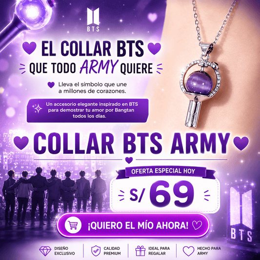 ✨COLLAR BTS FANS ARMY 💜